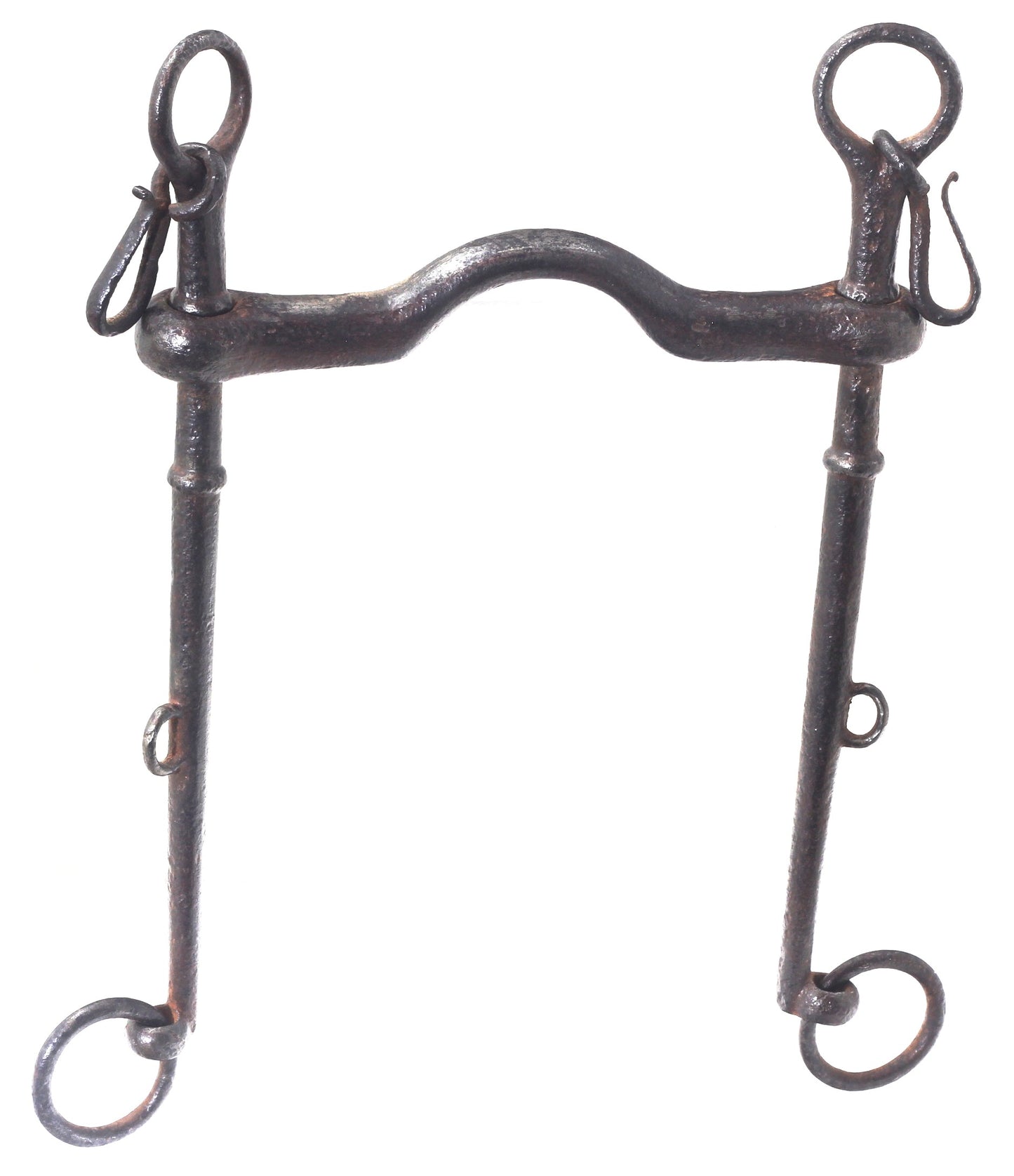 An Antique Steel Weymouth Curb Bit