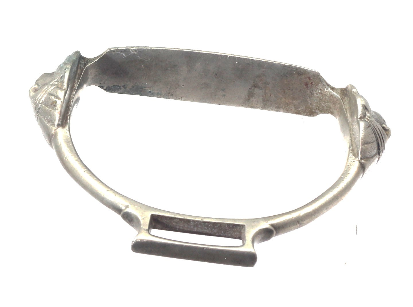Small Brazilian Stirrup with Warrior Masks