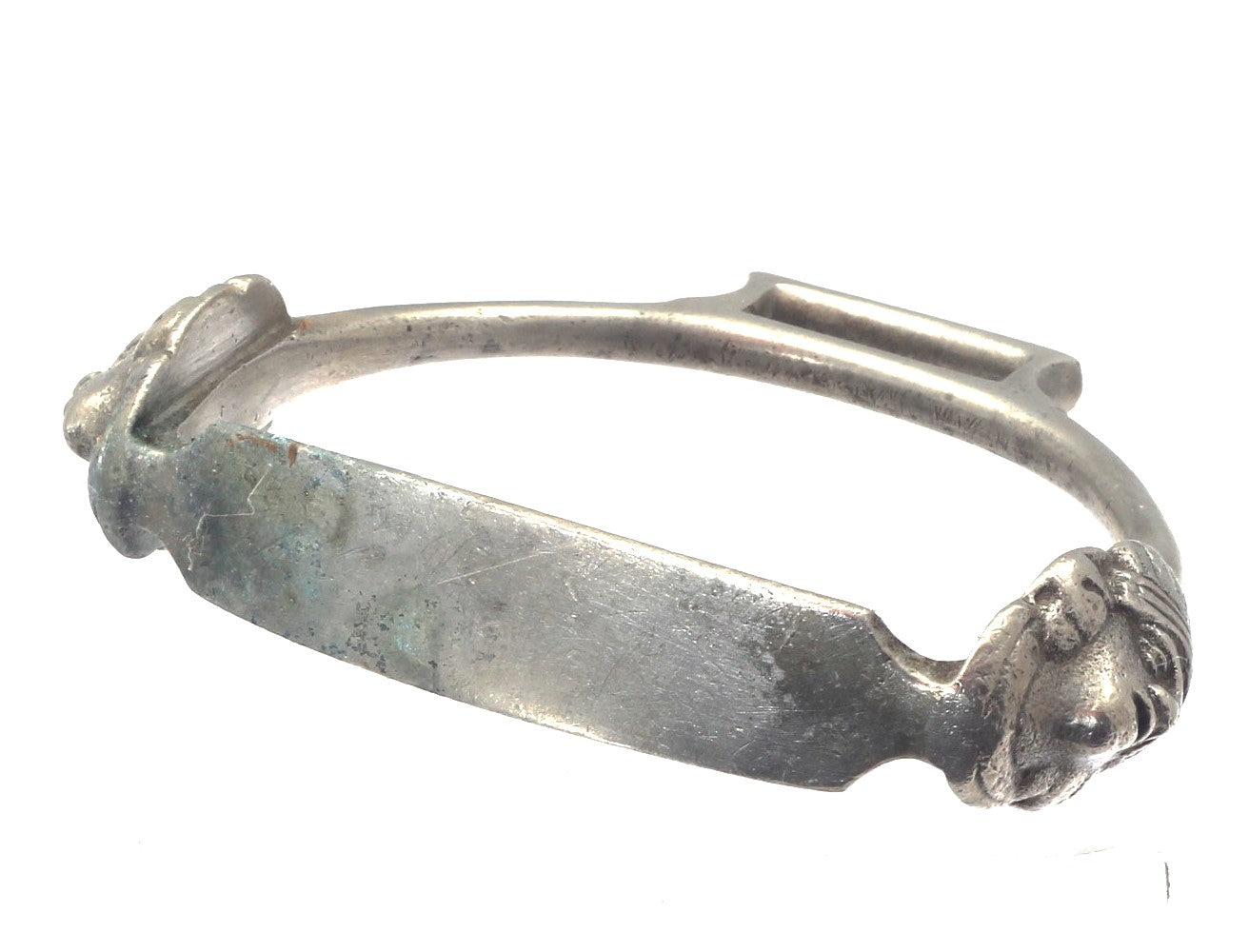 Small Brazilian Stirrup with Warrior Masks