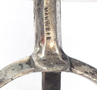 Pair of Decorated Officer's Dress Spurs by Maxwell