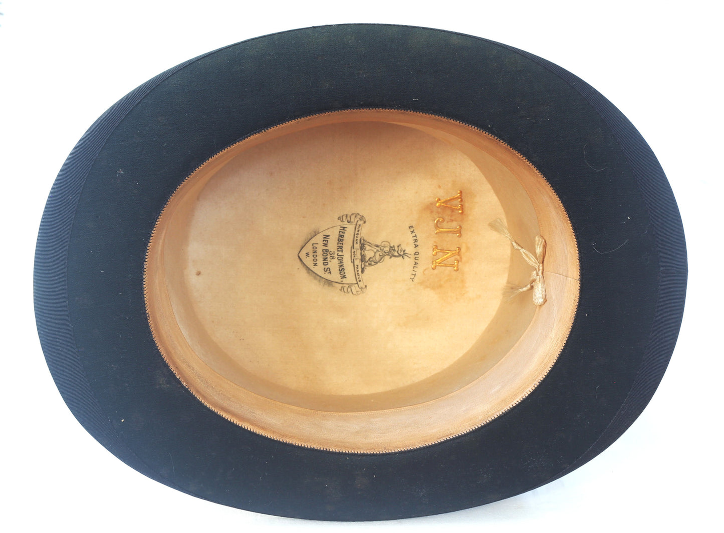Vintage Herbert Johnson Silk Top Hat Size 6⅞