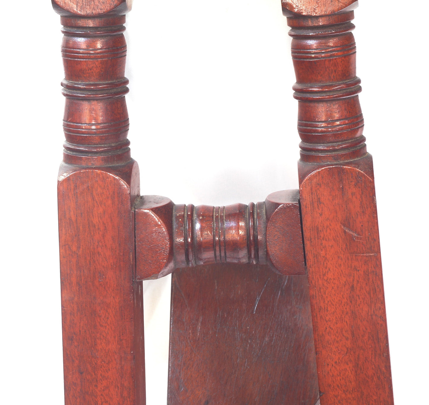 1911 Mahogany standing boot jack