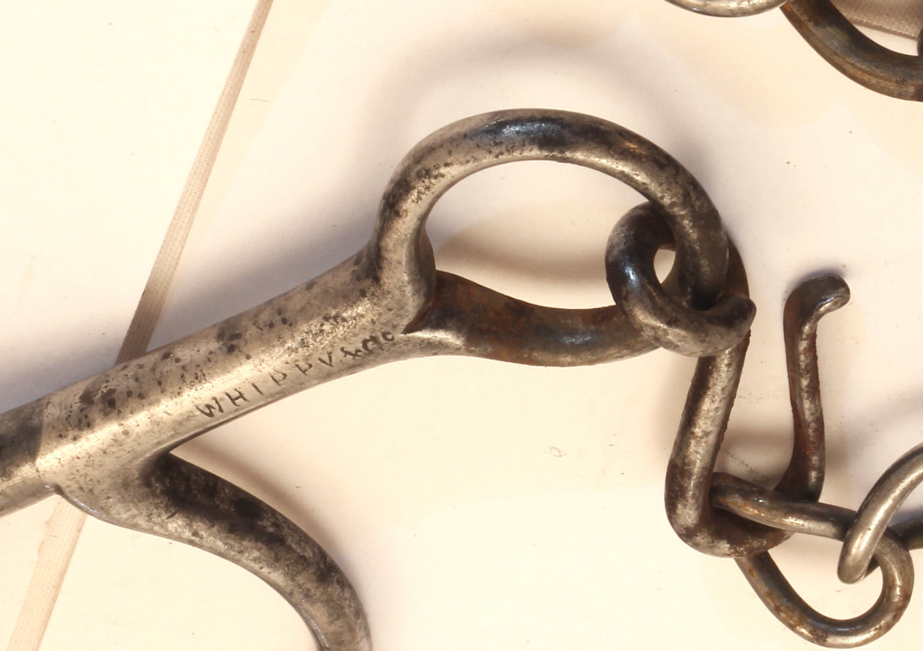 A Steel Reversible Pelham by Whippy