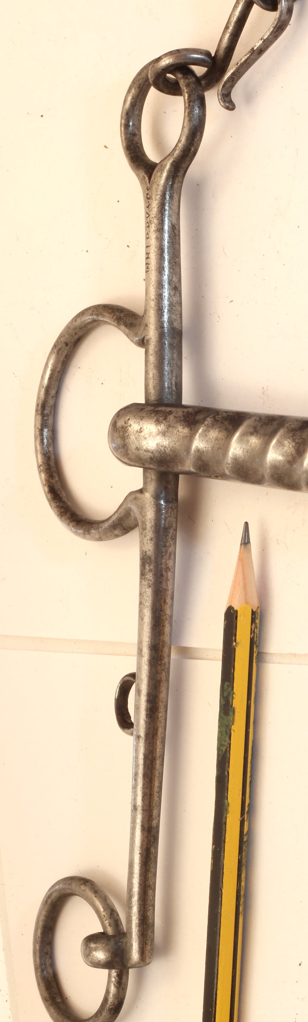 A Steel Reversible Pelham by Whippy