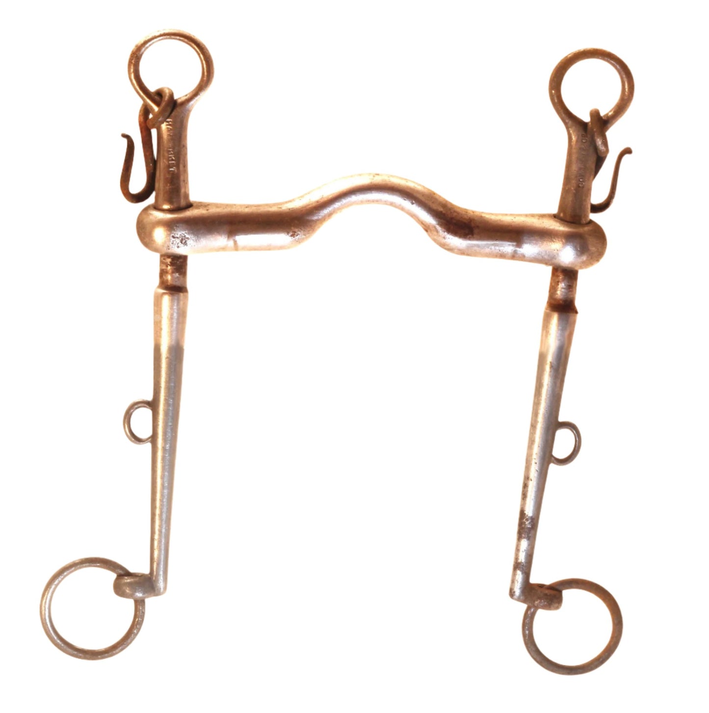 A 19th Century Steel Weymouth Bit by Sowter