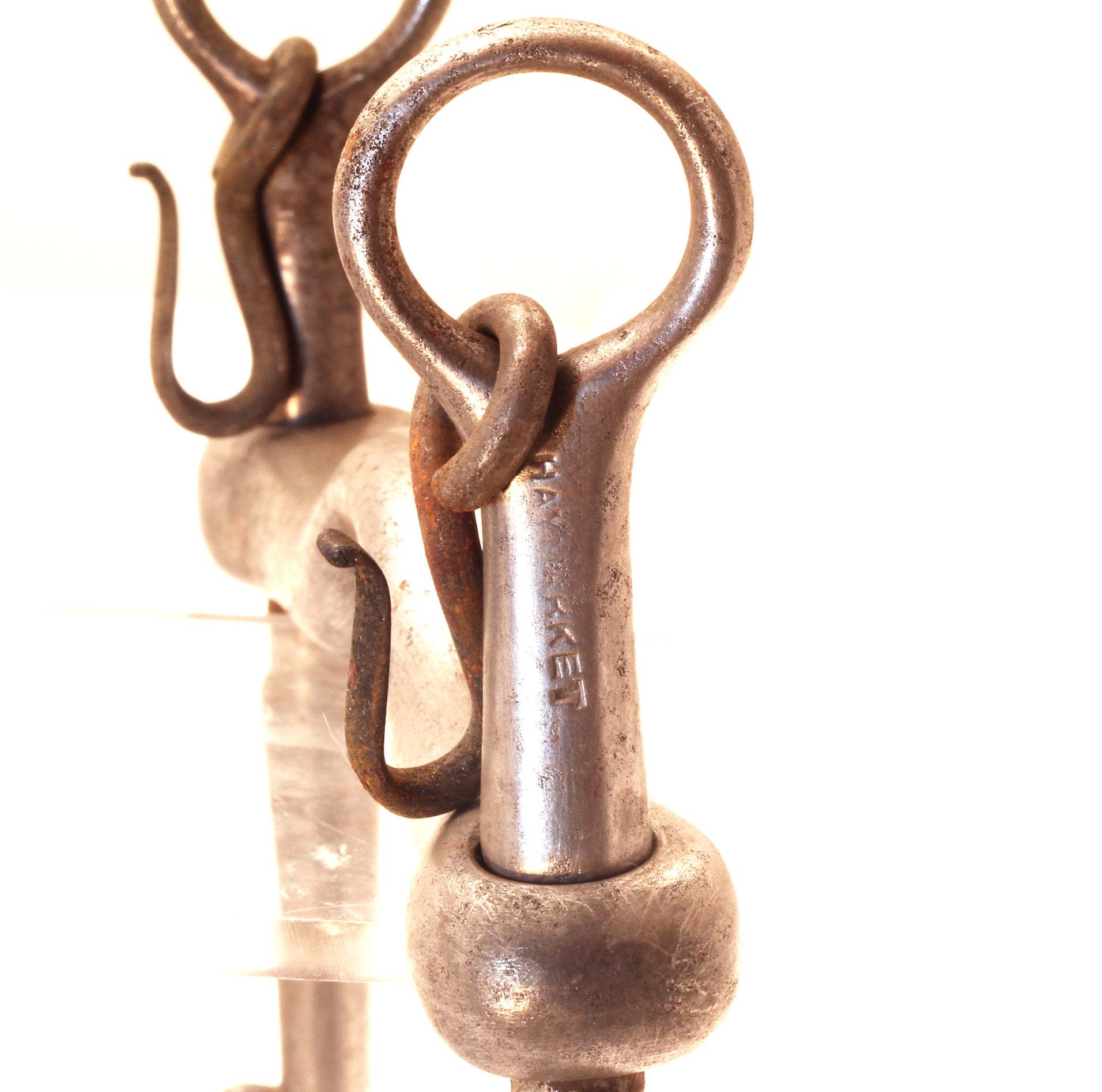 A 19th Century Steel Weymouth Bit by Sowter