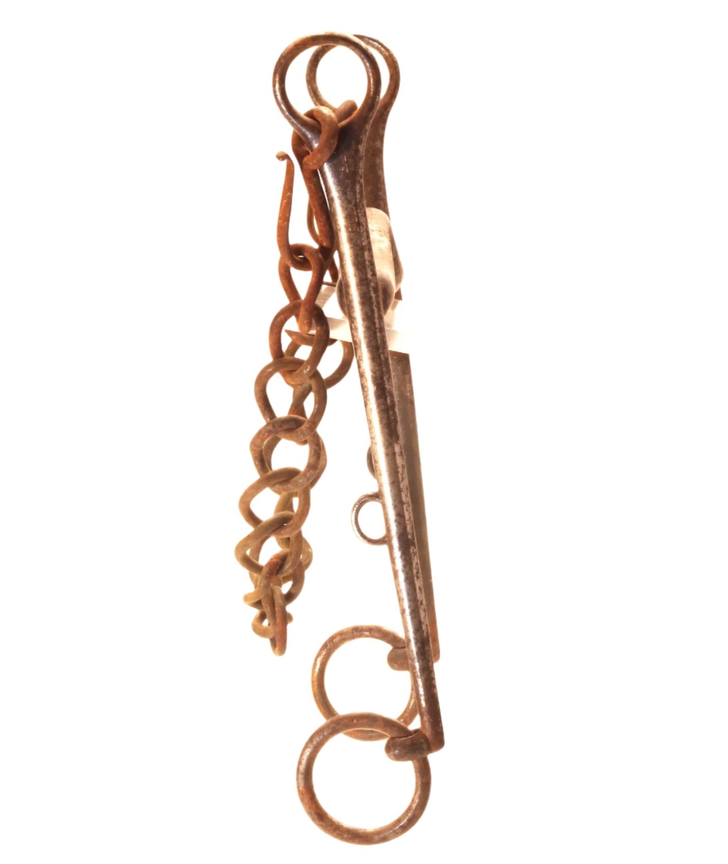 A 19th Century Steel Weymouth Bit by A. Fulton