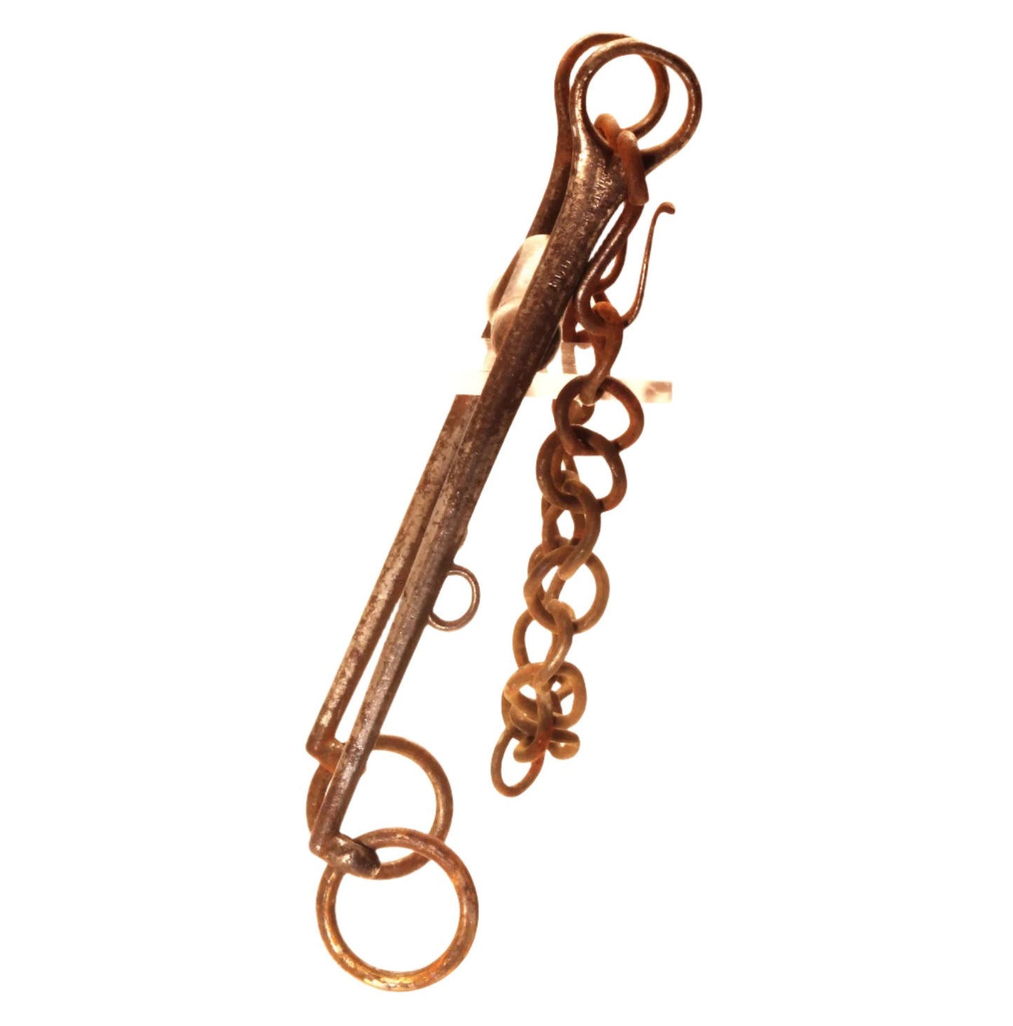 A 19th Century Steel Weymouth Bit by A. Fulton