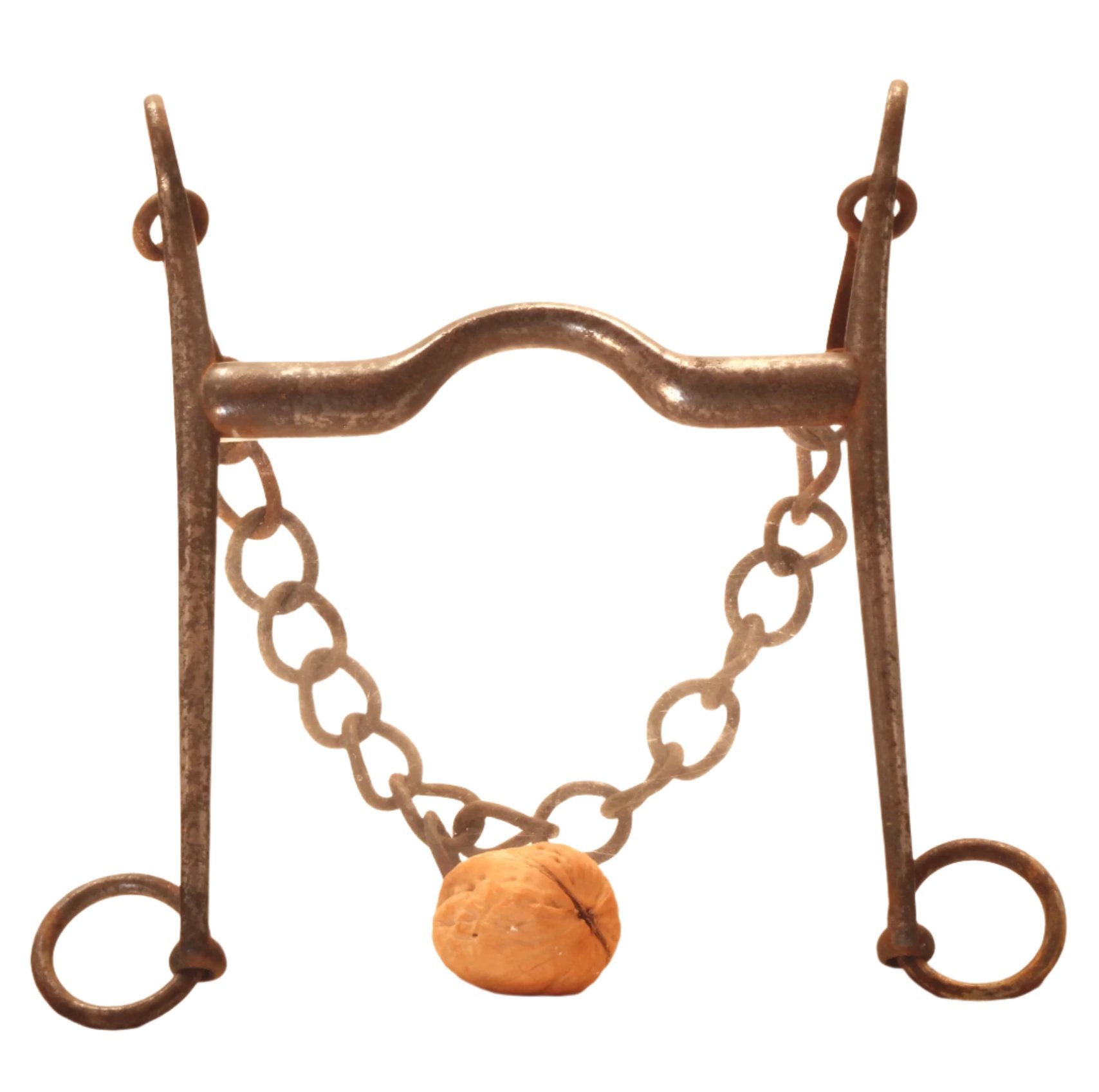 A 19th Century Steel Weymouth Bit by A. Fulton