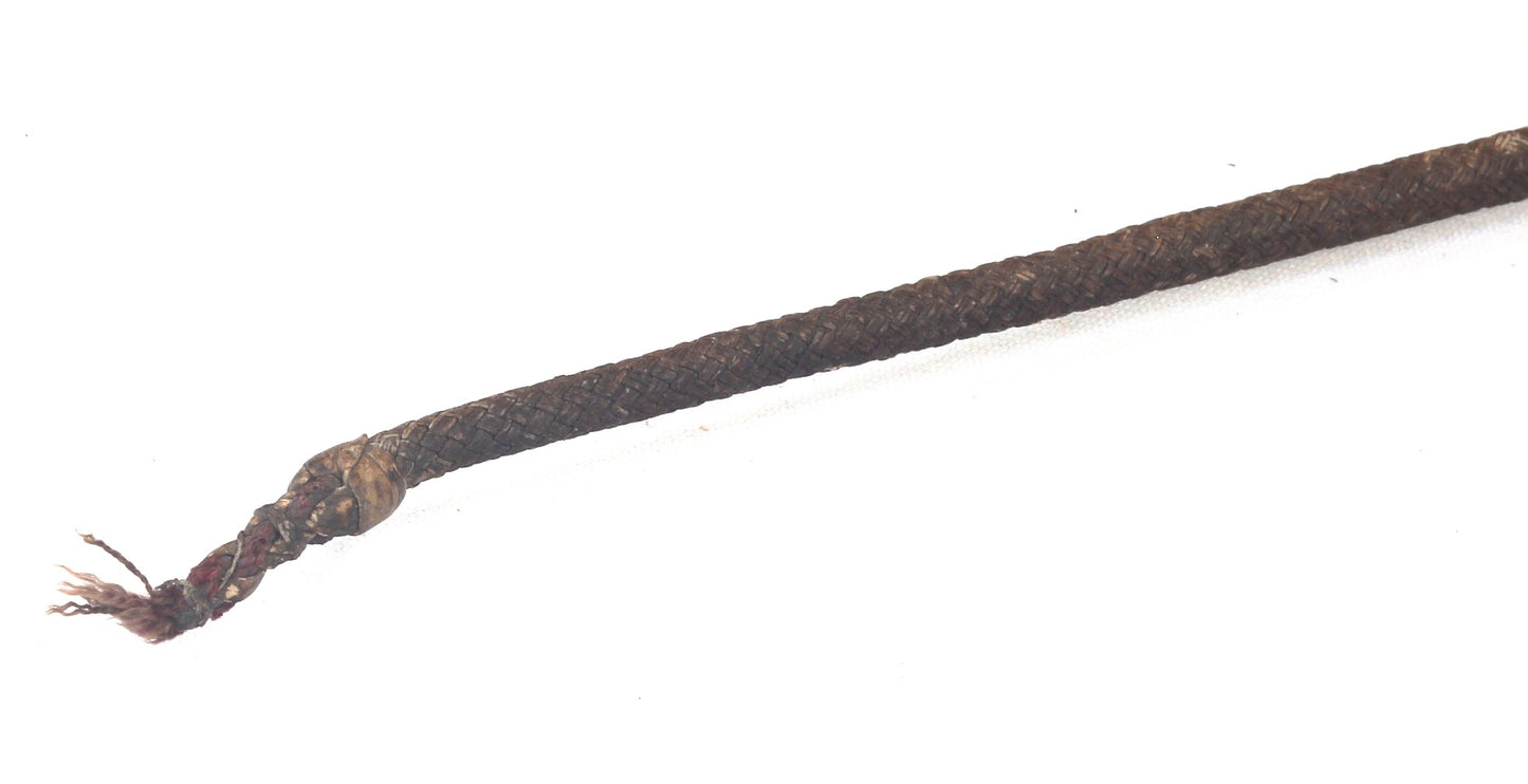 Victorian Gents Park Whip with Decorated Gilt Mounts