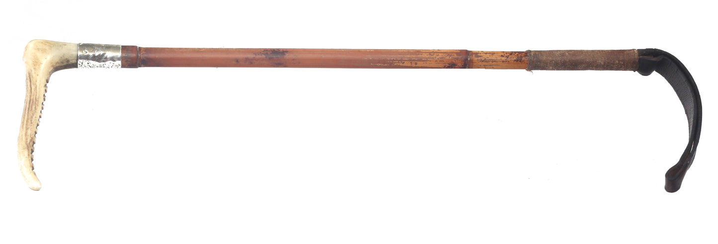 Antique 1922 Cane Hunting Whip or Crop