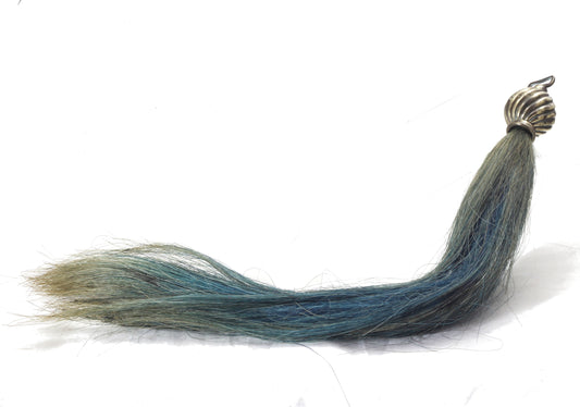 A Blue Throat Plume or Beard for a Horse