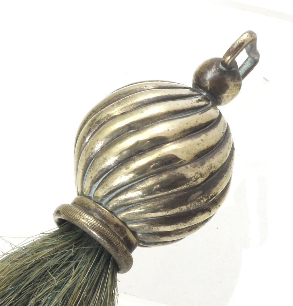 A Blue Throat Plume or Beard for a Horse