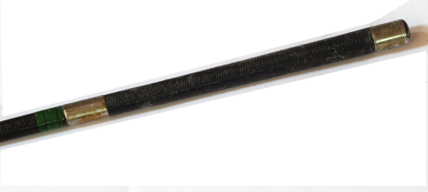 Vintage rawhide buggy whip