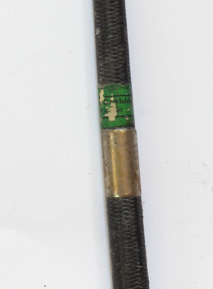 Vintage rawhide buggy whip