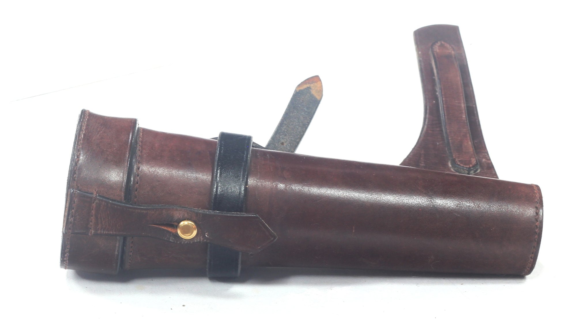 1912 Harrods Silver Mounted Saddle or Hunting Flask