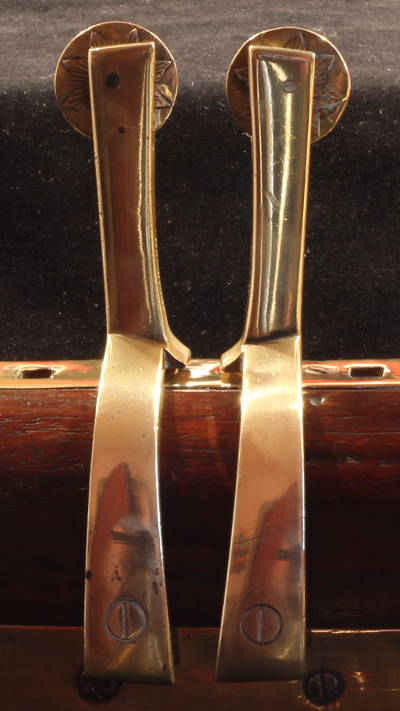 Pair of Maxwell Box Spurs