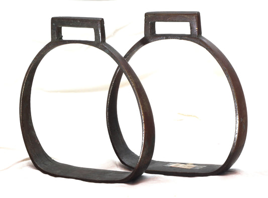 A Pair of French / Belgian Military Stirrups