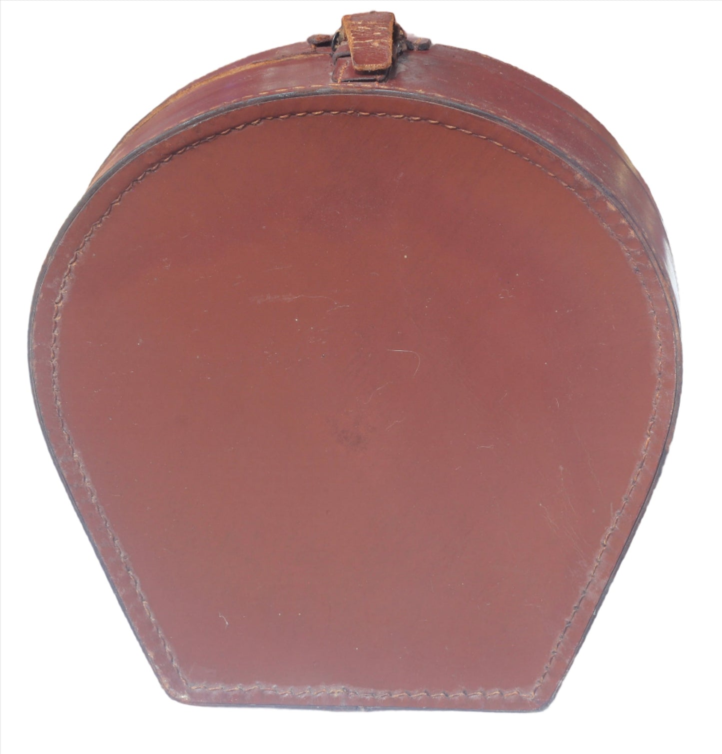 Vintage Leather Horseshoe Collar Box