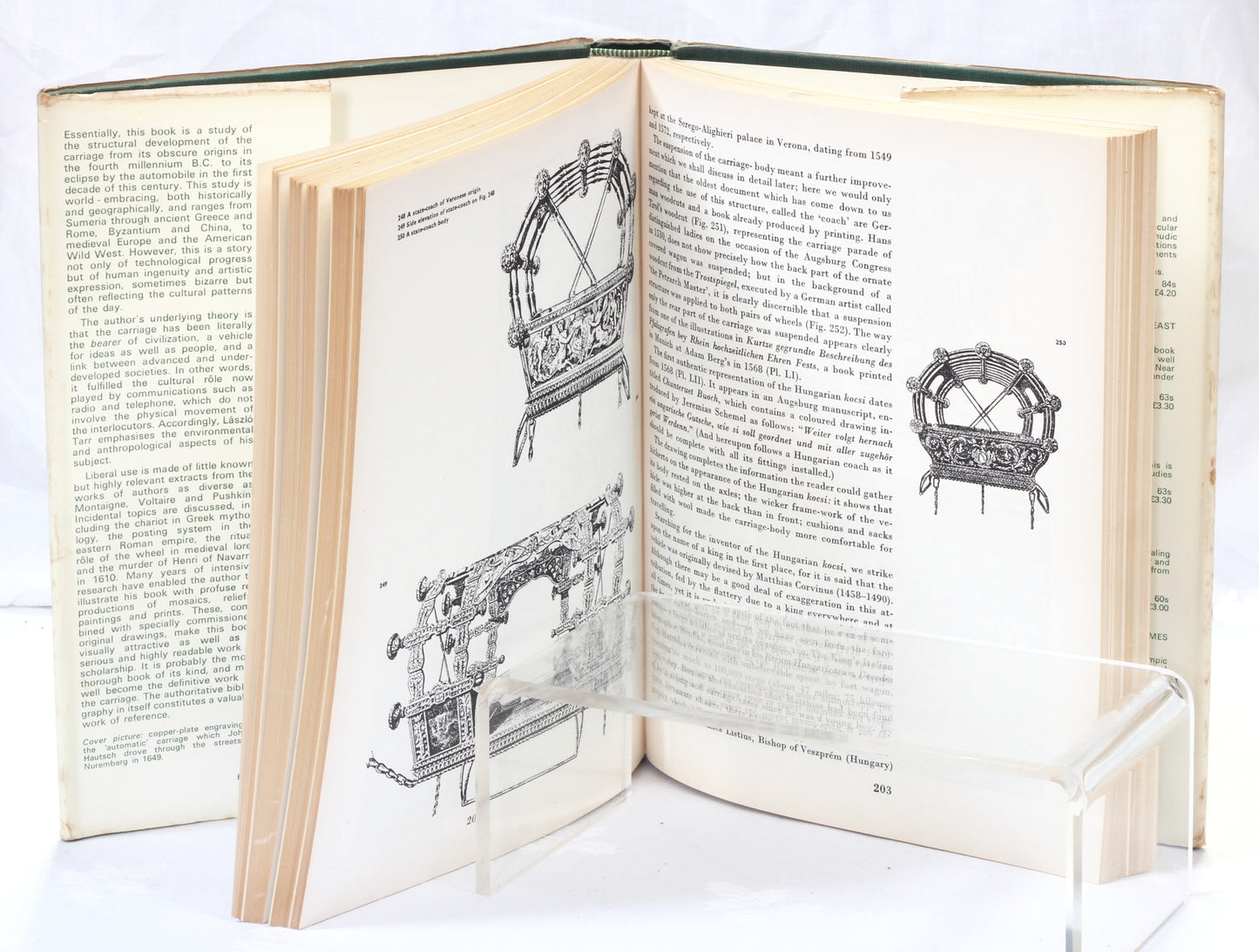 The History of the Carriage by Laszlo Tarr