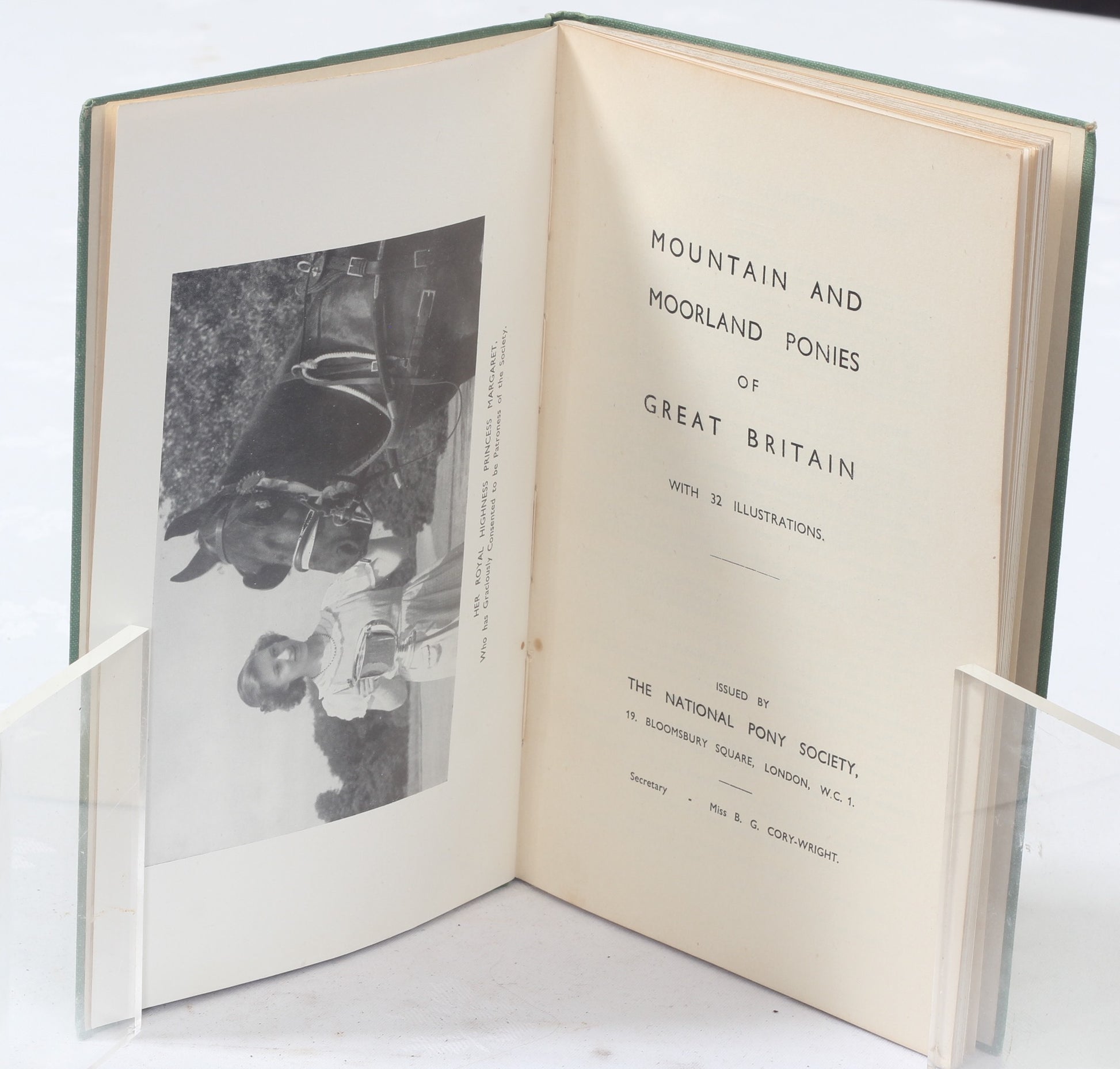 Mountain and Moorland Ponies of Great Britain issued by the National Pony Society