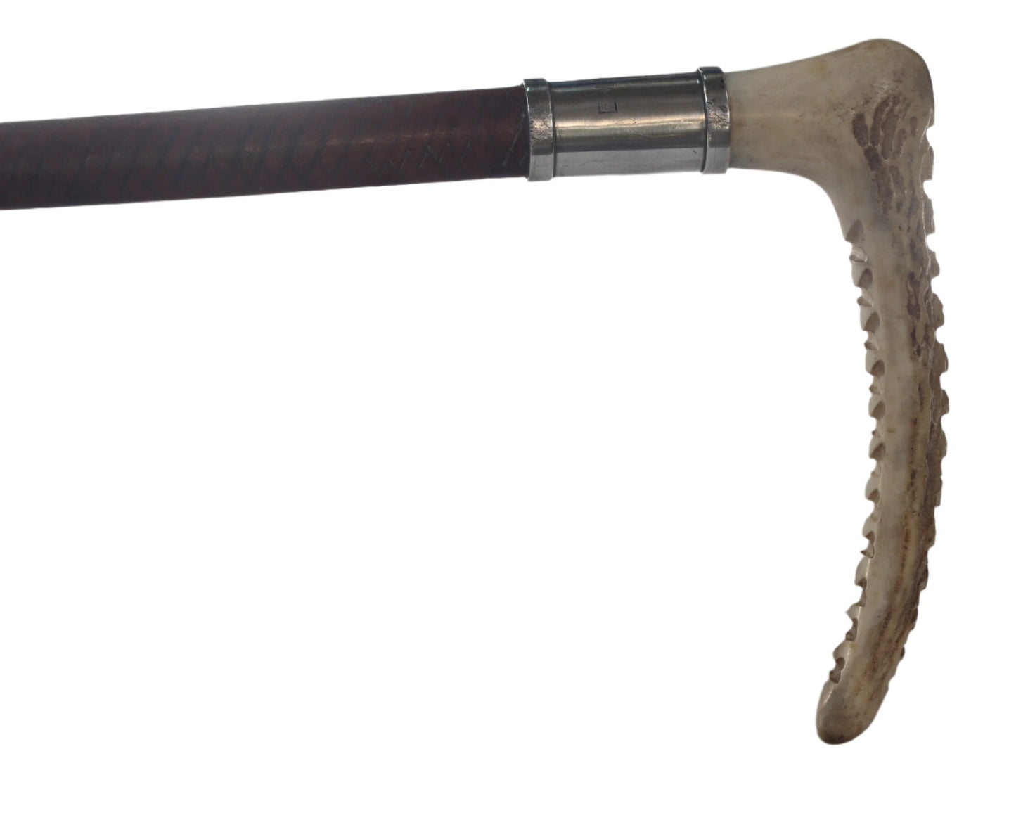 1931 Ladies Leather Hunting Whip with Thong