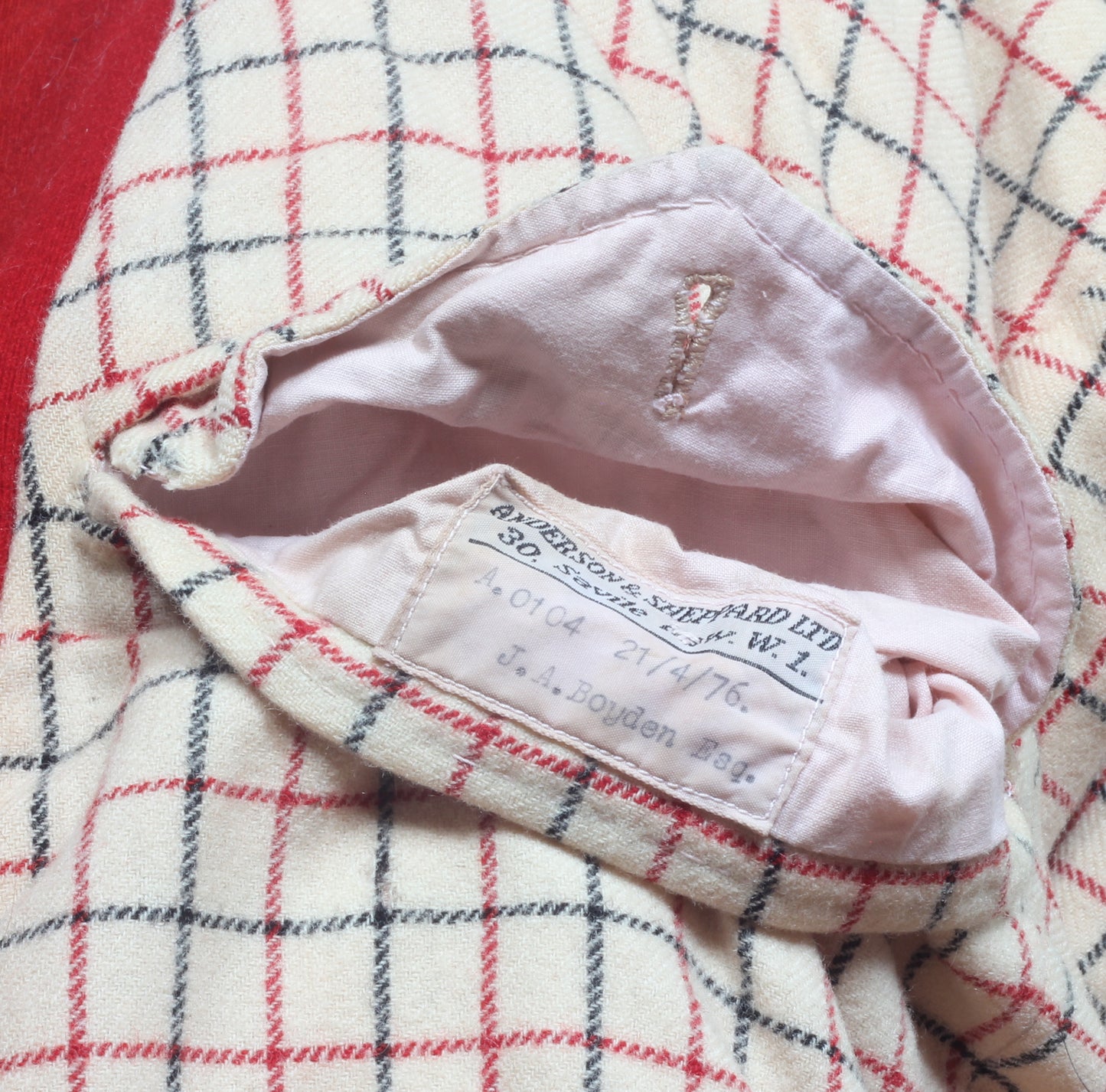 42" Vintage Hunt Coat by Anderson & Shepard