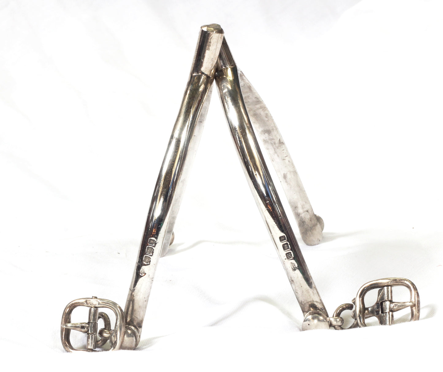 Pair of 1927 Hallmarked Silver Prince of Wales Spurs