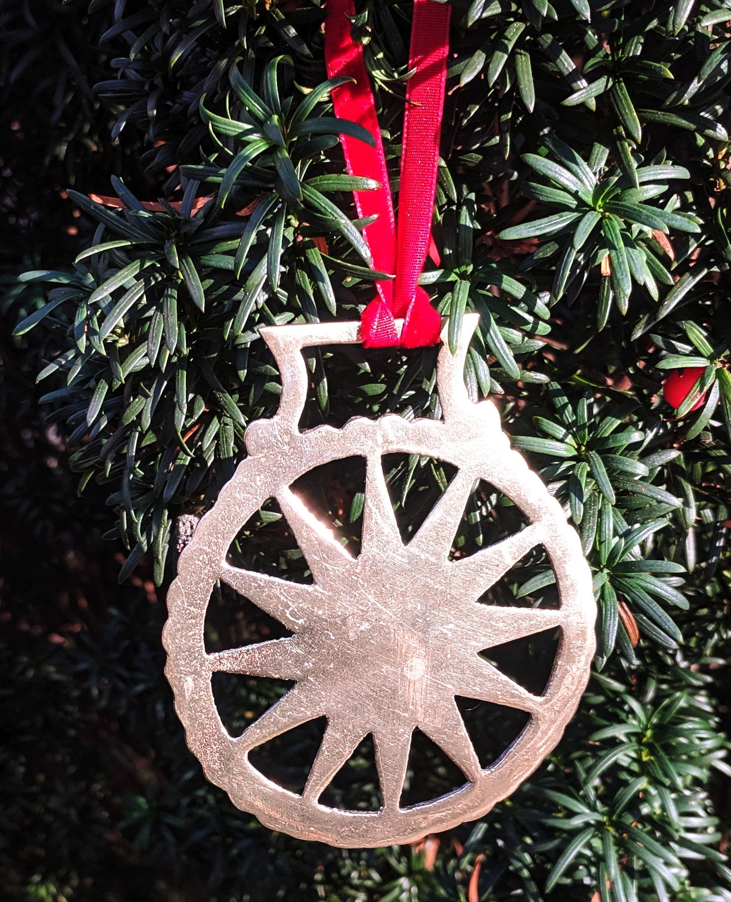 Star in Circle Horse Brass