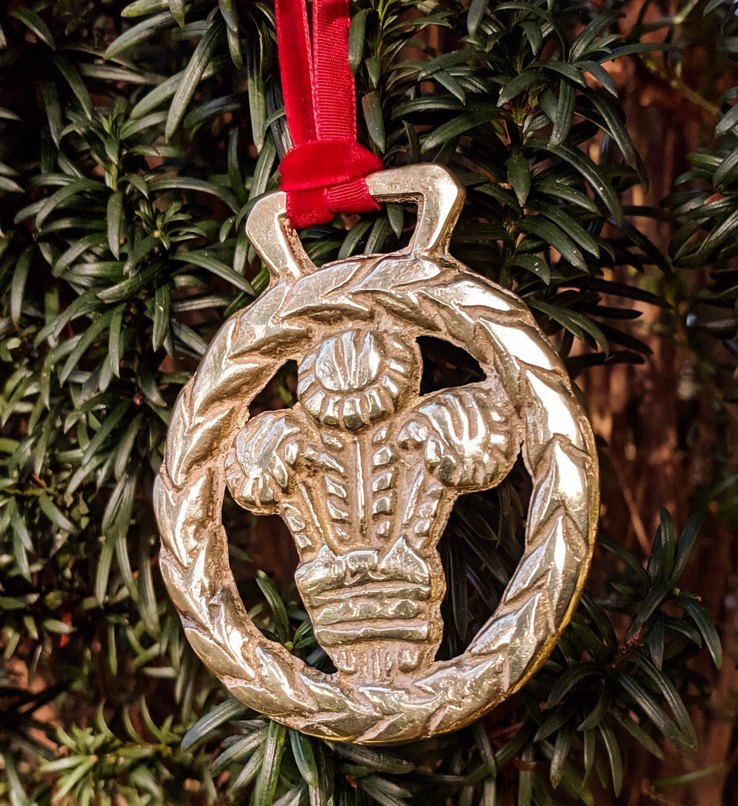 Prince of Wales' Feathers Horse Brass