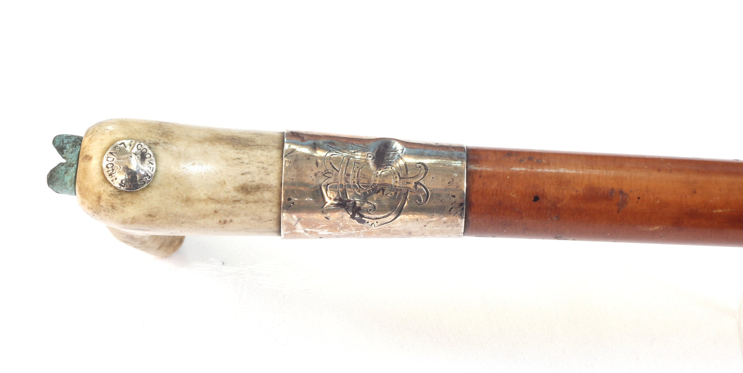 Edwardian hunting whip