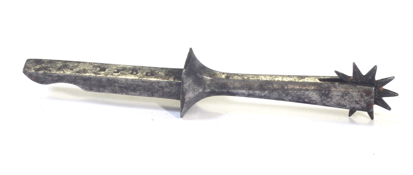 Pair of 19th Century Robinson Steel Pocket Box Spurs