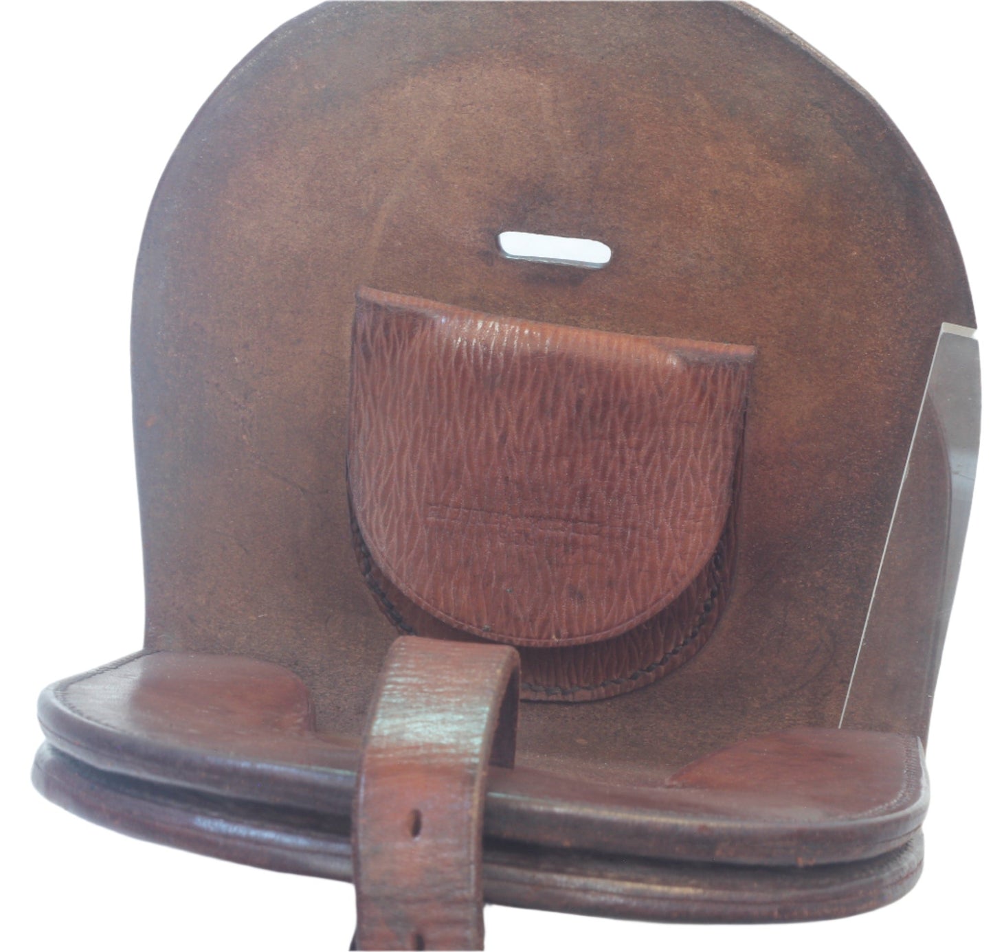 WWII British Military Spare Horseshoe Case with Sword Frog