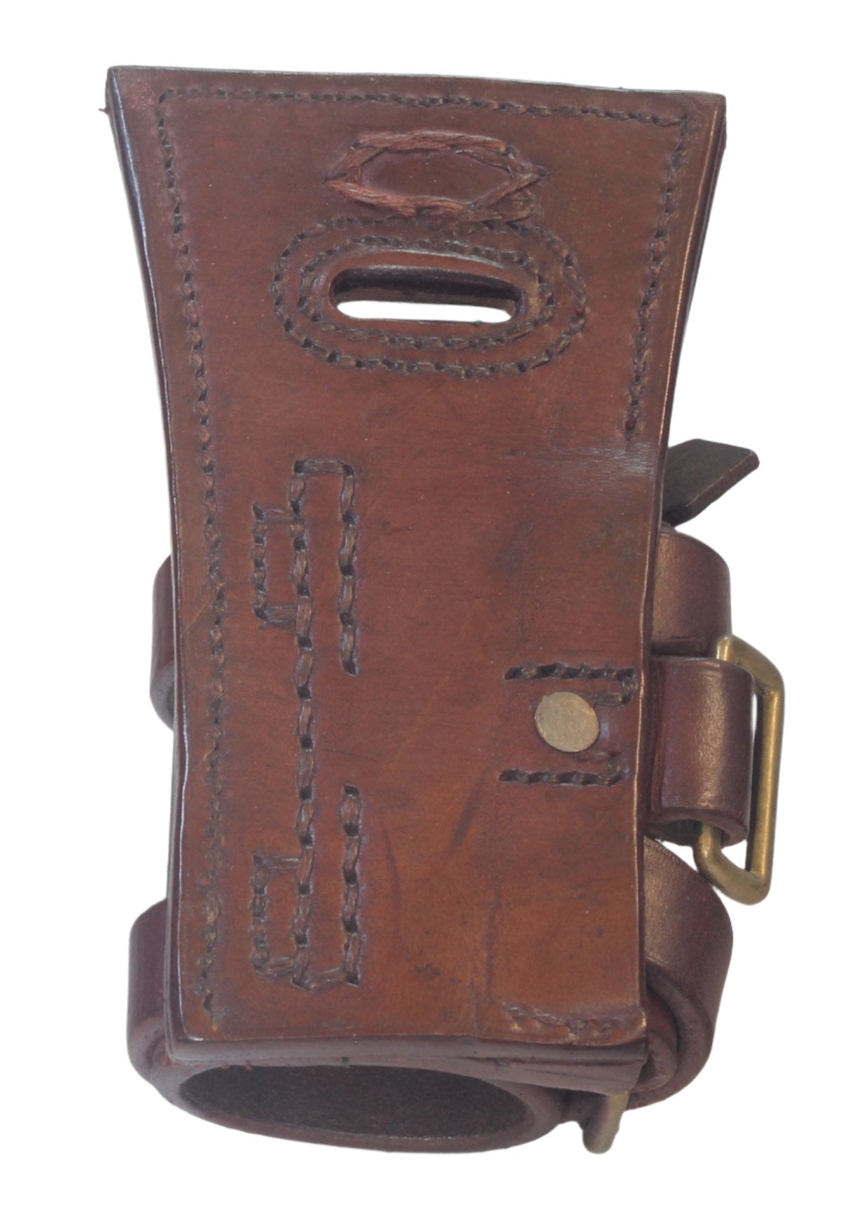 WWII British Military Spare Horseshoe Case with Sword Frog