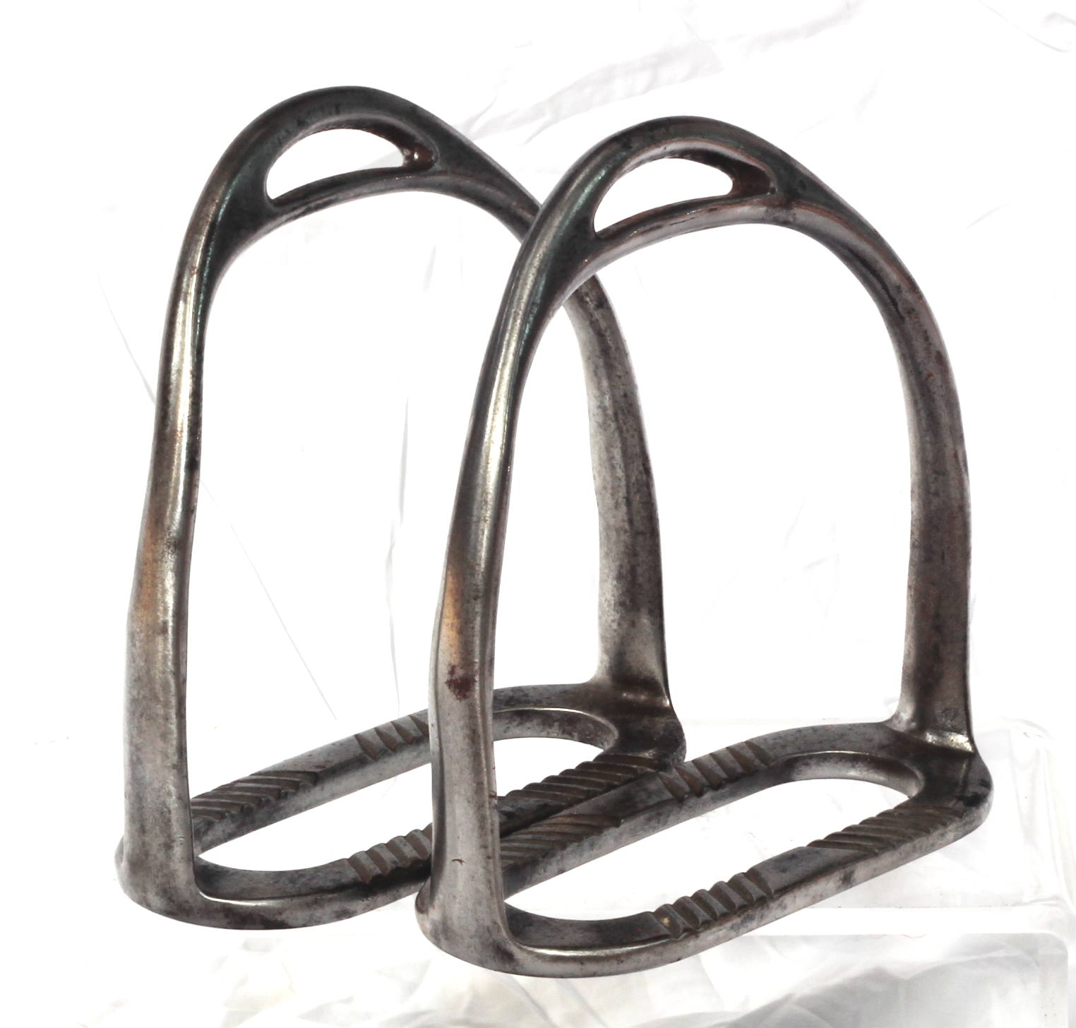 A Pair of 1915 WWI Military Stirrups