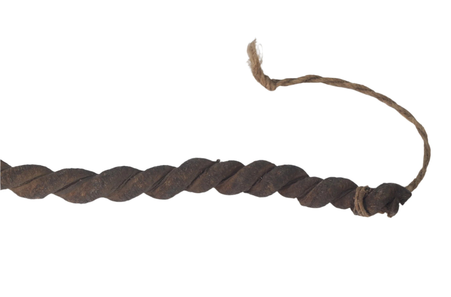 Vintage Twisted Pizzle Whip