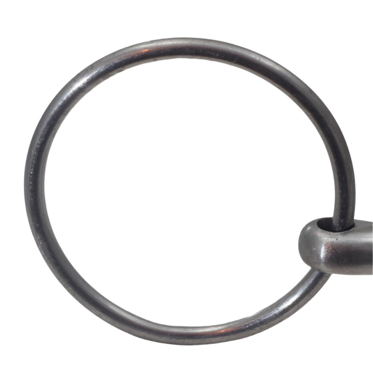 An Eldonian Straight Bar Loose Ring Snaffle