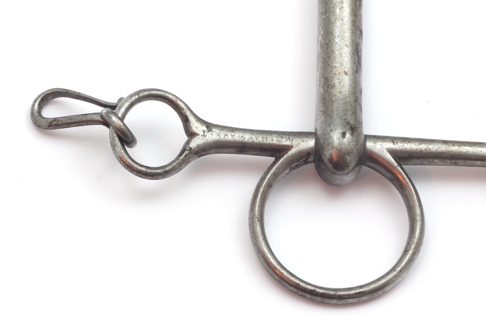 A 19th Century Steel Pelham Bit by Sowter of Haymarket, London