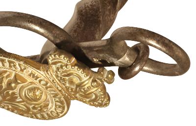 A Victorian Mounted Infantry Horse Bit by Latchford
