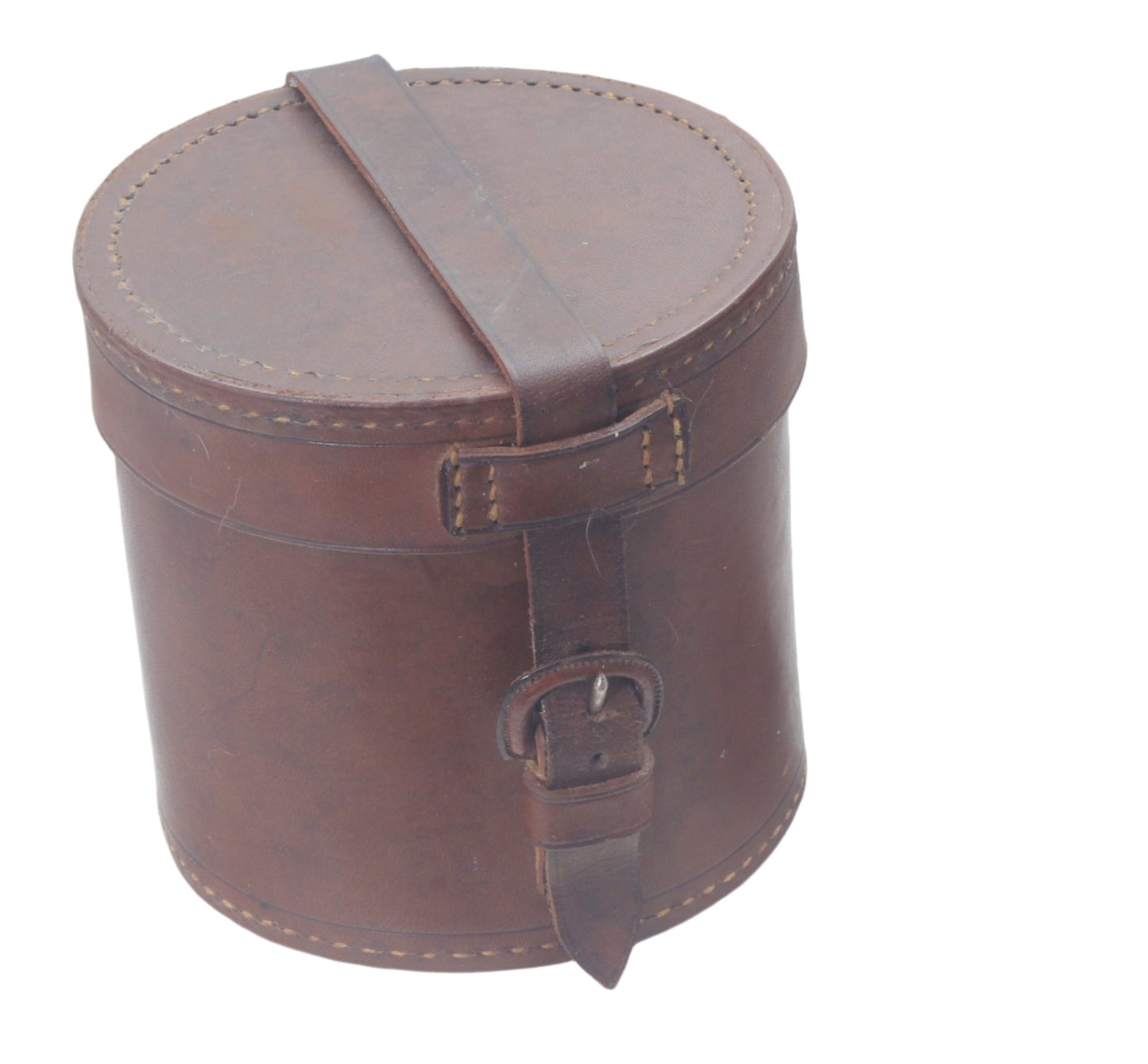 Military Campaign Stove in Leather Case