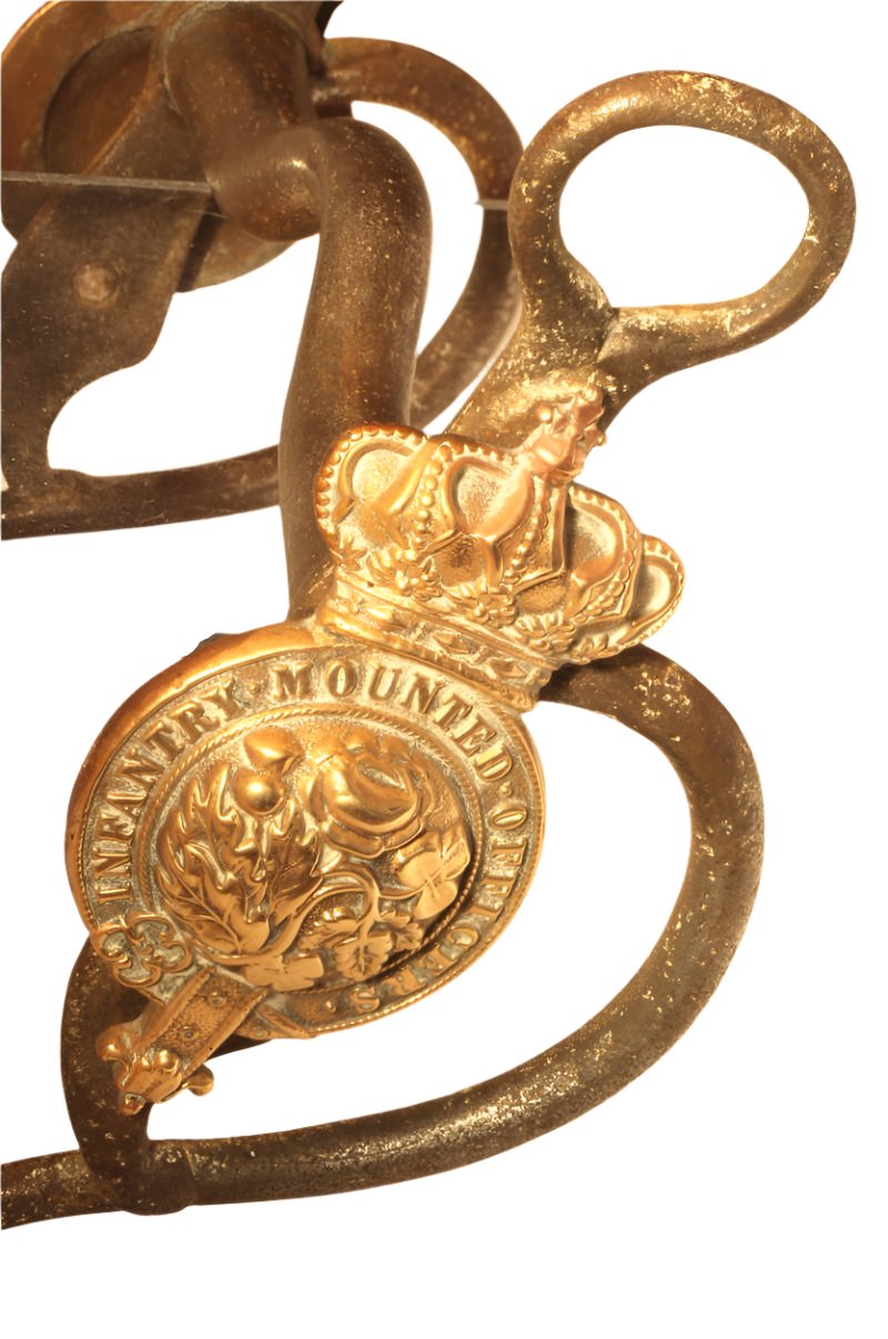 An Infantry Mounted Officers Horse Bit