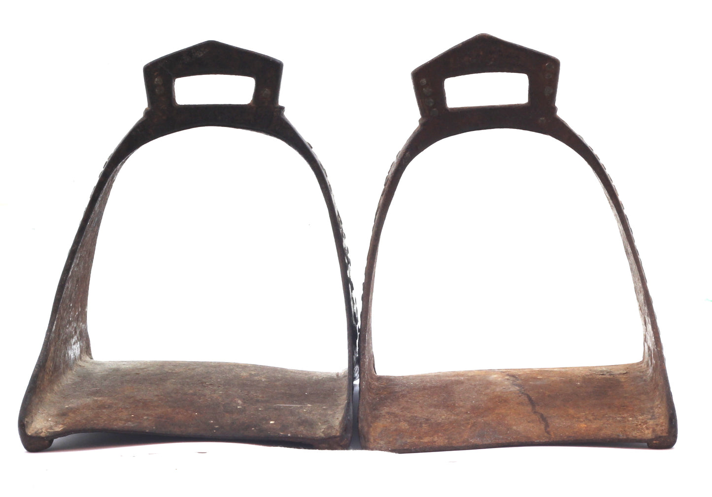 Pair of Islamic stirrups
