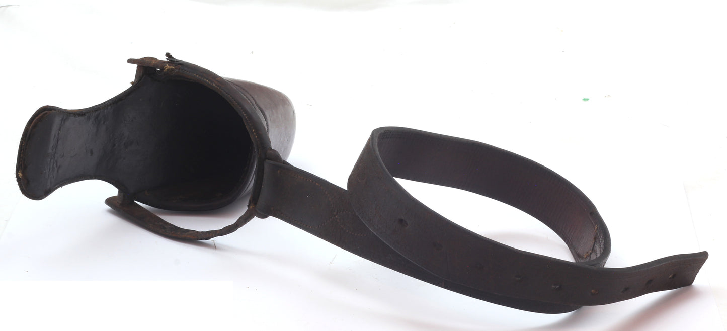 Leather slipper stirrup