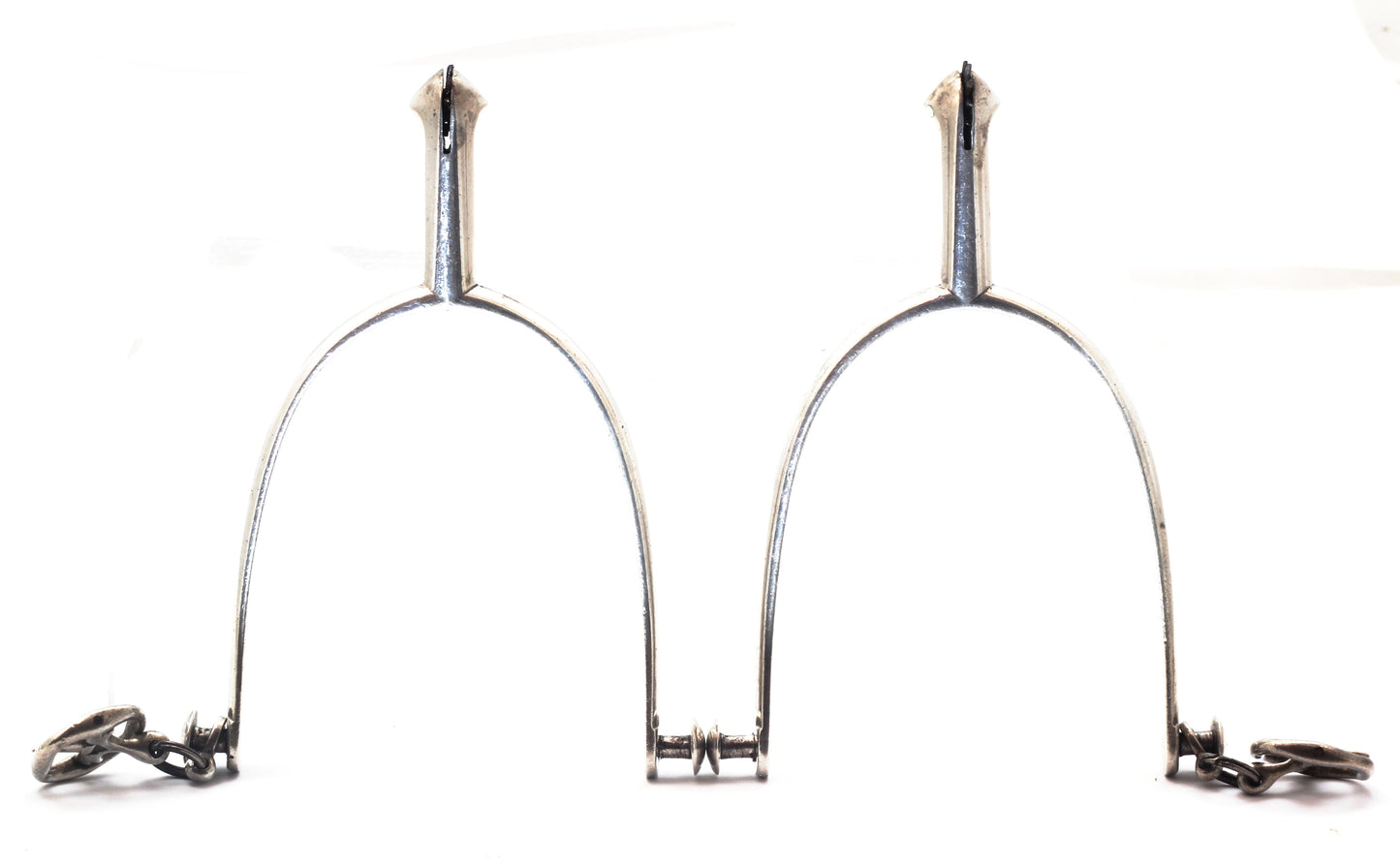 1906 Swaine & Adeney Sterling Silver Spurs