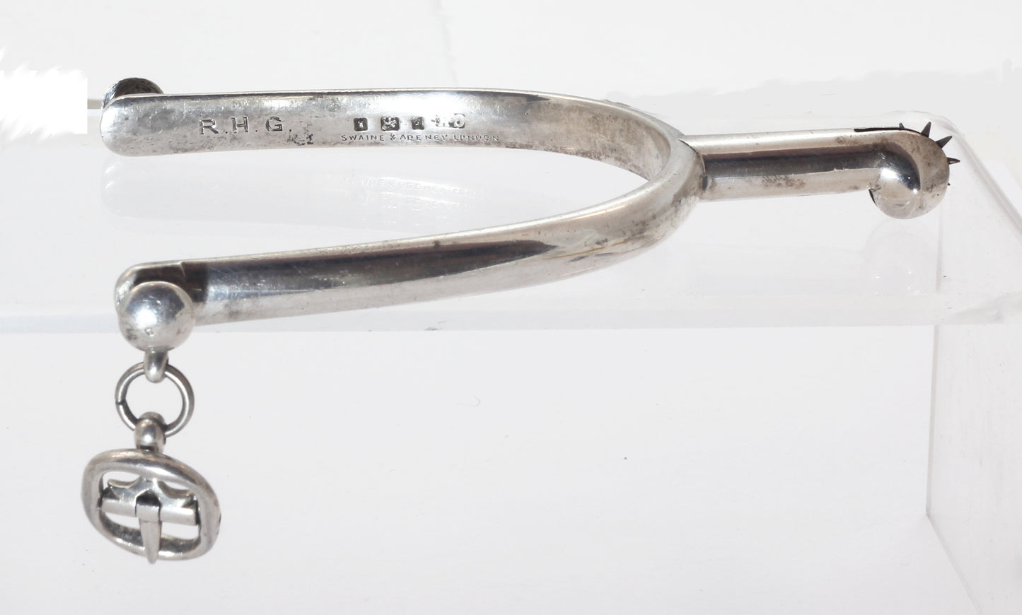 1906 Swaine & Adeney Sterling Silver Spurs