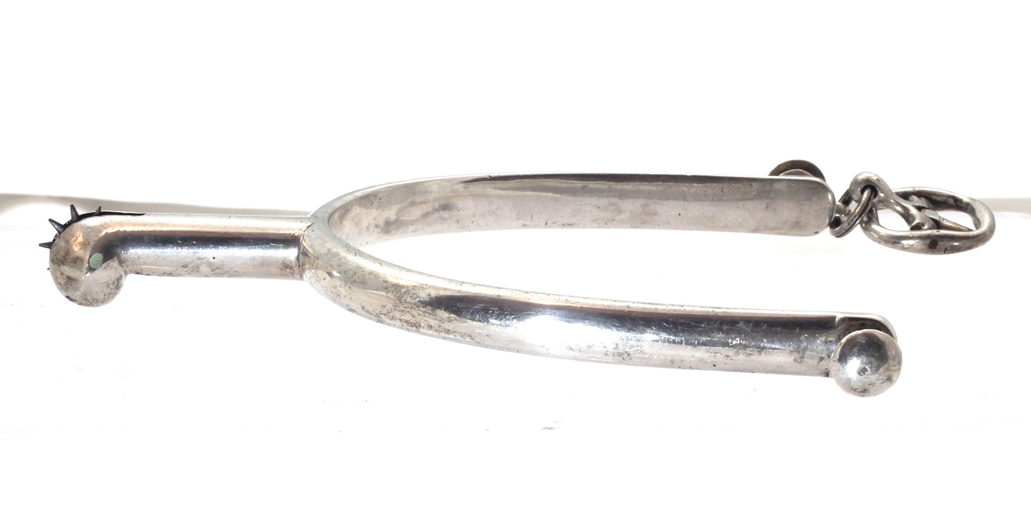1906 Swaine & Adeney Sterling Silver Spurs