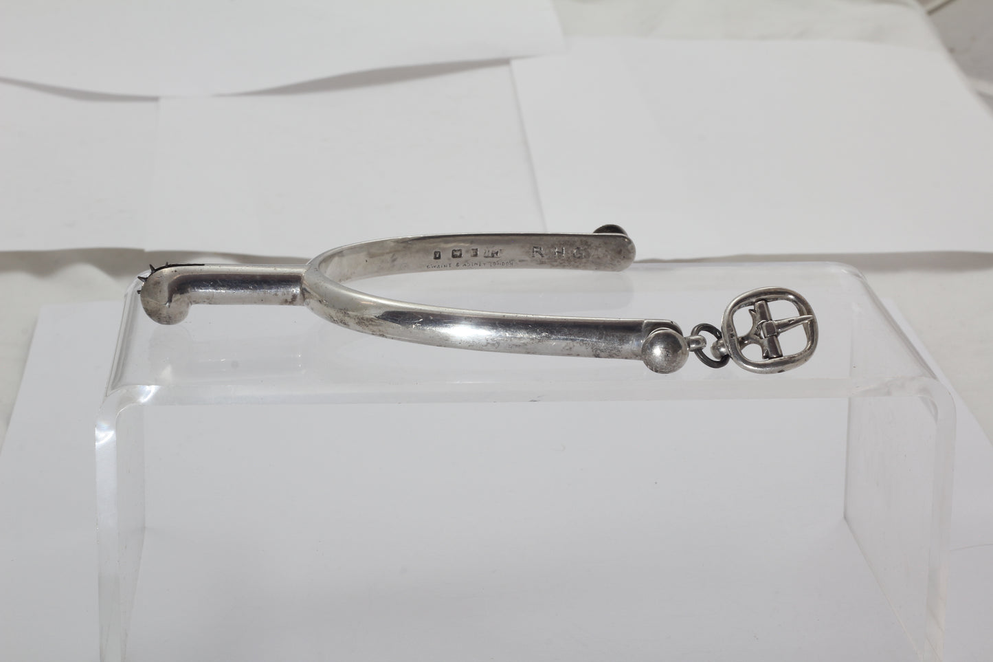 1906 Swaine & Adeney Sterling Silver Spurs