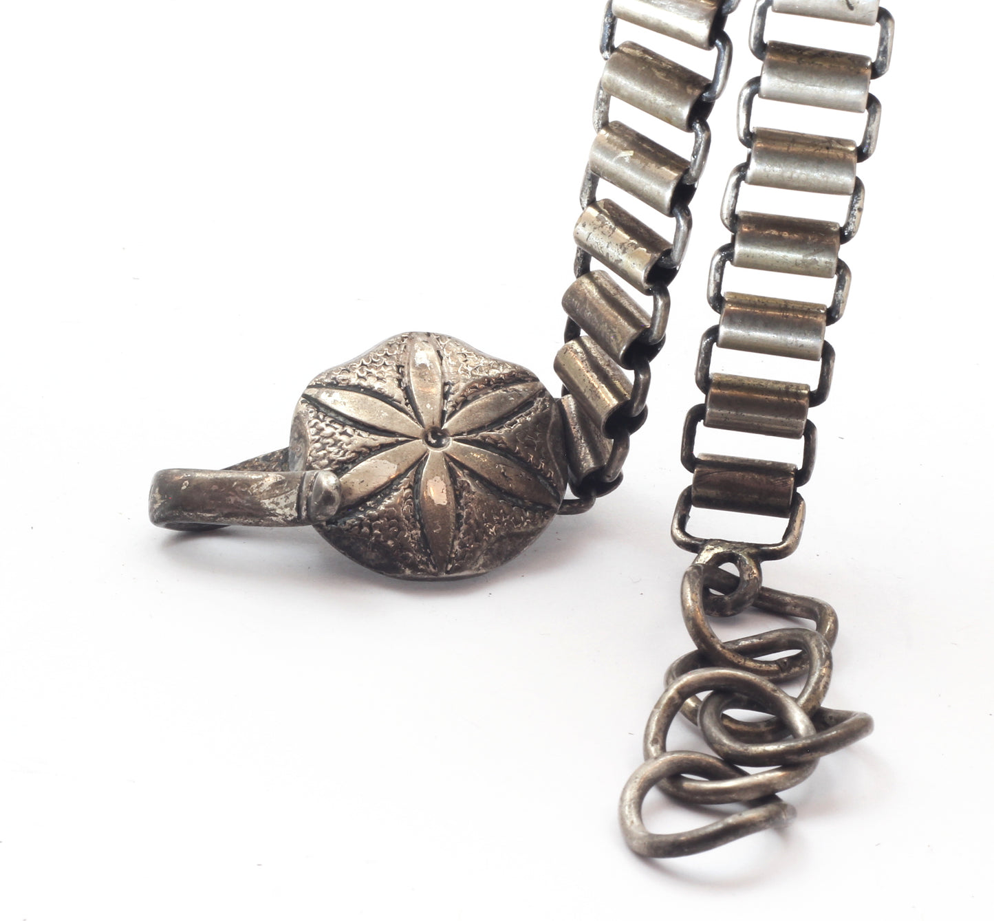 Pair of Antique Silver Spurs by Candido Silva
