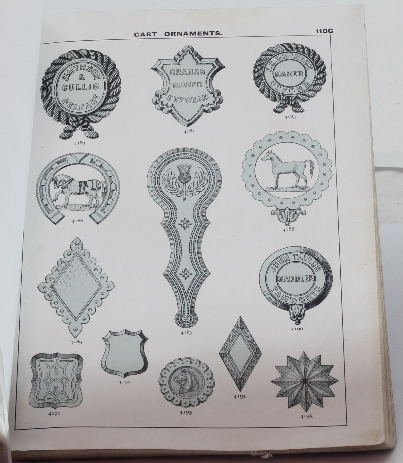 1901 W.Overton of Walsall Harness & Saddlery Catalogue
