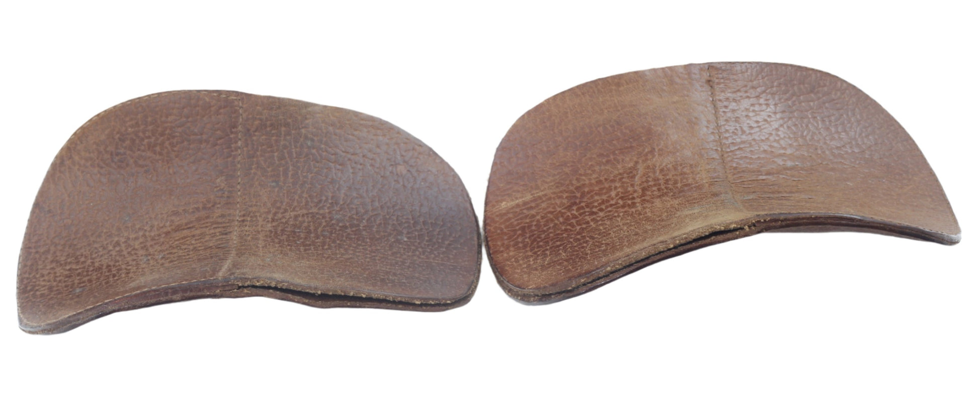 Pair of Leather Boot Jockey Lifts or Slides